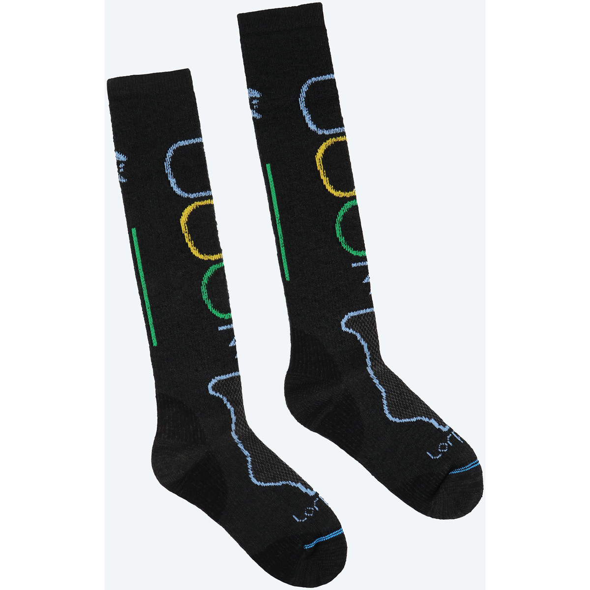 Lorpen  Stmw 1157 Black Tri Layer Socks  Černá