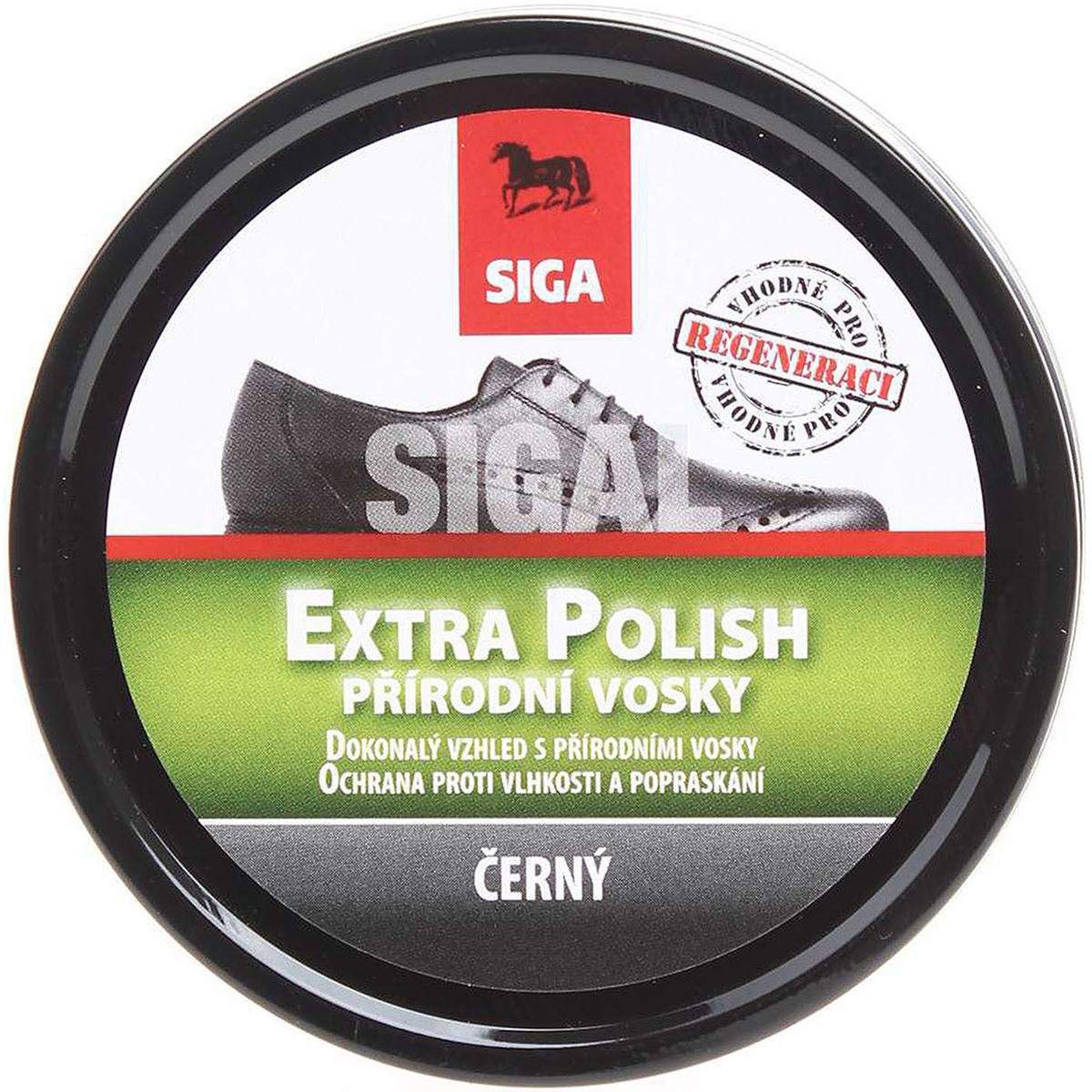 Sigal  Extra Polish černý 75 ml  Černá