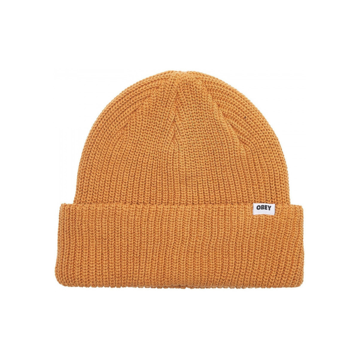 Obey  Bold organic beanie  Hnědá