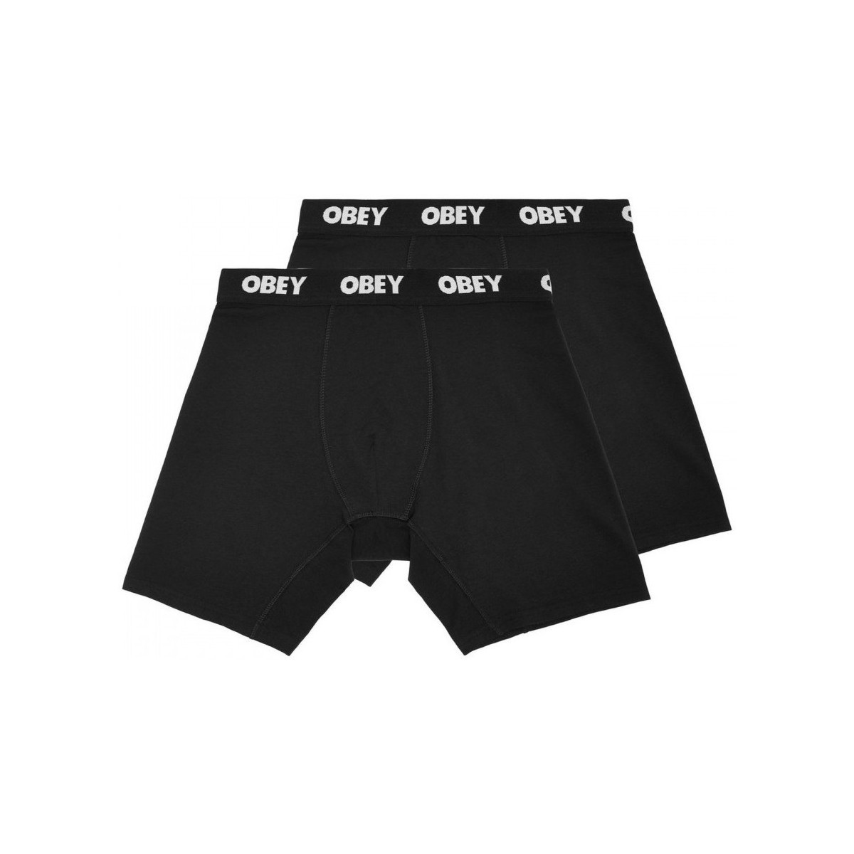 Obey  Established work 2 pack boxers  Černá