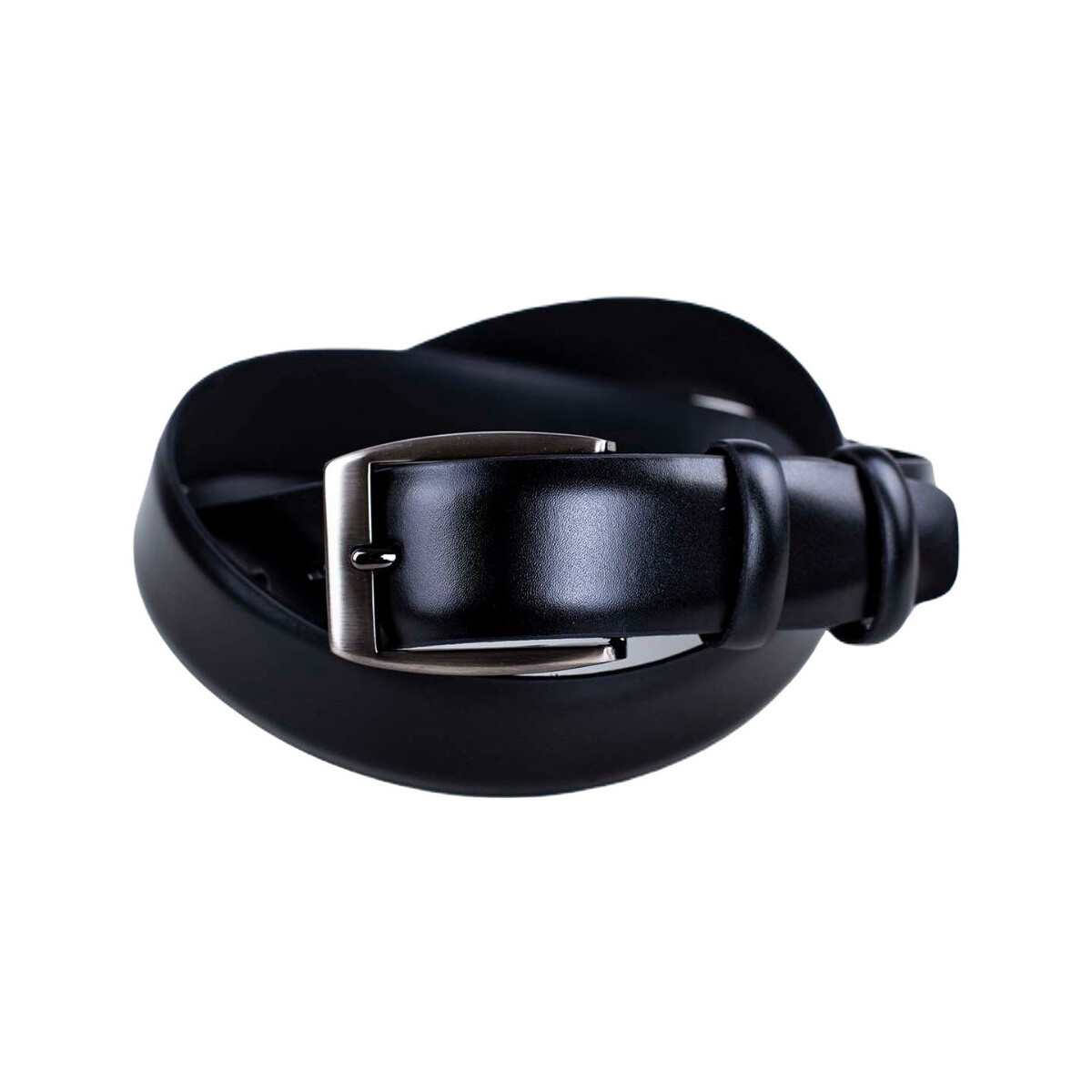 Zapana  Pánský kožený opasek Value černý  Černá