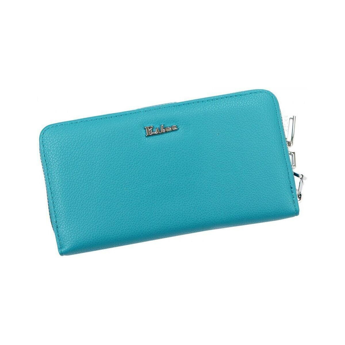 Eslee  praktická světle modrá matná dámská peněženka  Modrá