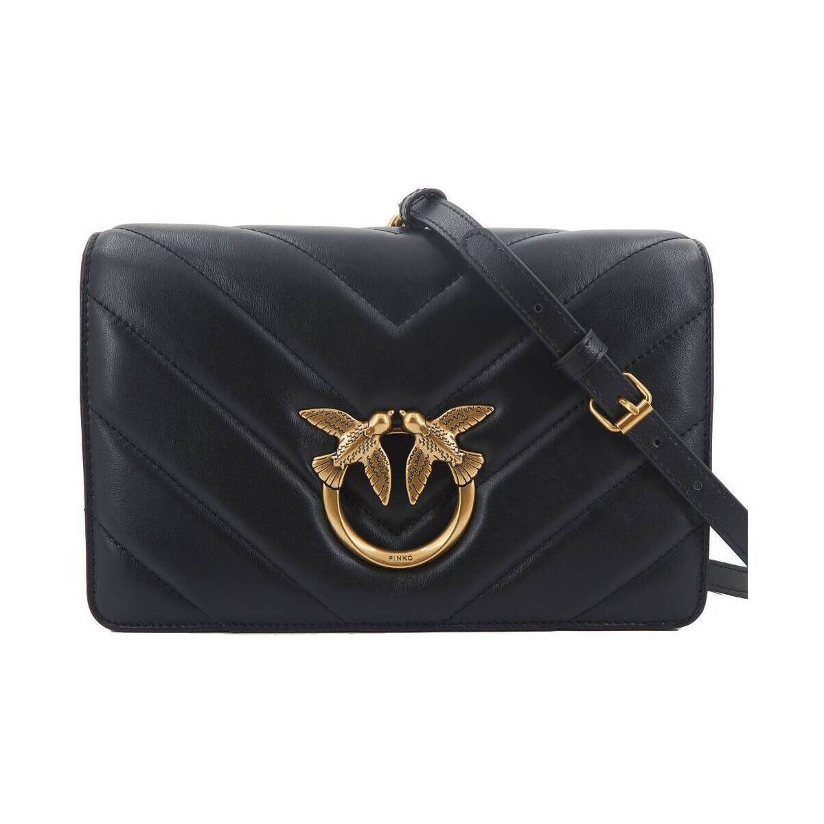 Pinko  LOVE CLICK CLASSIC SHEE  Černá