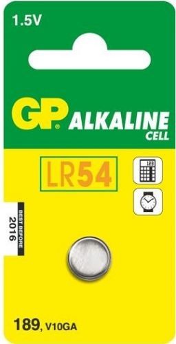 EMOS Alkalická knoflíková baterie GP 189F (LR54), 1ks B13892