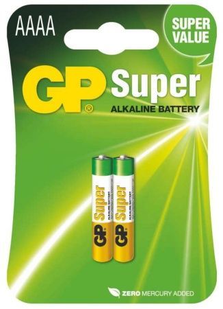 Baterie GP 25A, AAAA LR61, 1,5V, 8,3x42,5mm