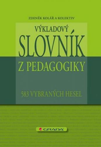 E-kniha: Výkladový slovník z pedagogiky od Kolář Zdeněk