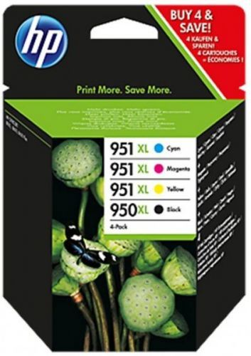 HP 950XL/951XL Combo pack Black/color Ink Cartridge C2P43AE
