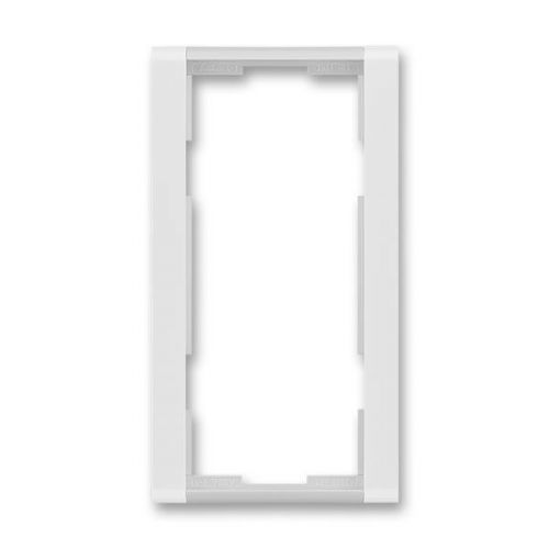 ABB Time dvojrámeček bílá/ledová bílá 3901F-A00121 01 svislý