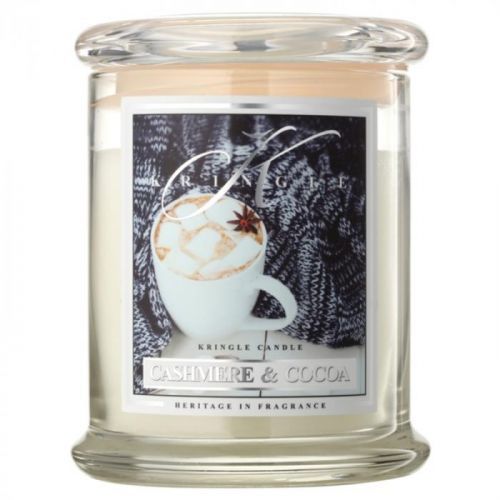 Kringle Candle Cashmere & Cocoa vonná svíčka 127 g