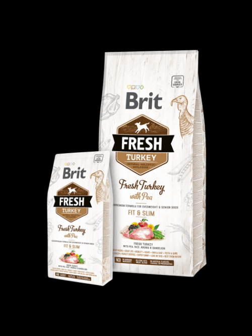 Brit Fresh Turkey with Pea Adult Fit & Slim 2,5 kg