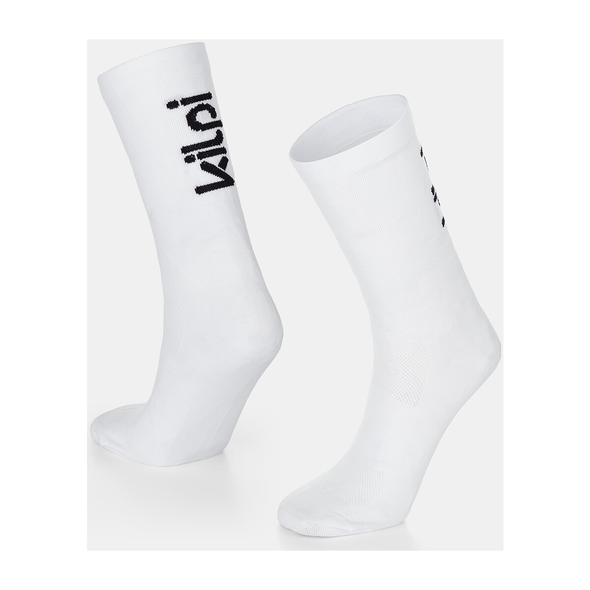 Kilpi  Unisex cyklistické ponožky  CYCLER-U  Bílá