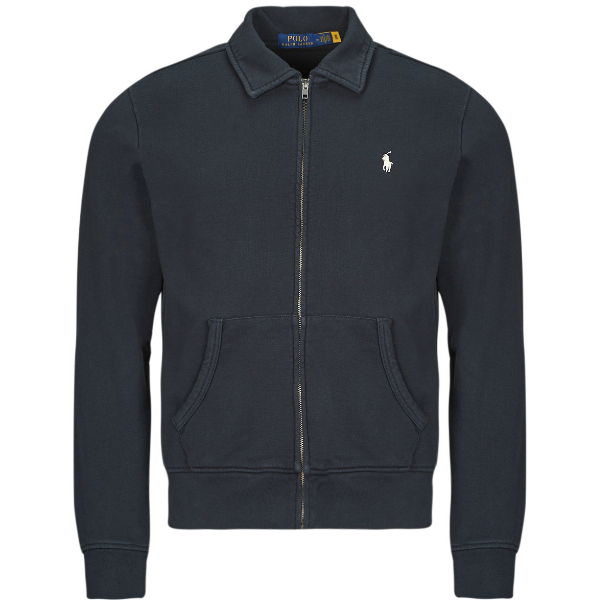 Polo Ralph Lauren  VESTE SWEAT EN MOLLETON TERRY  Černá