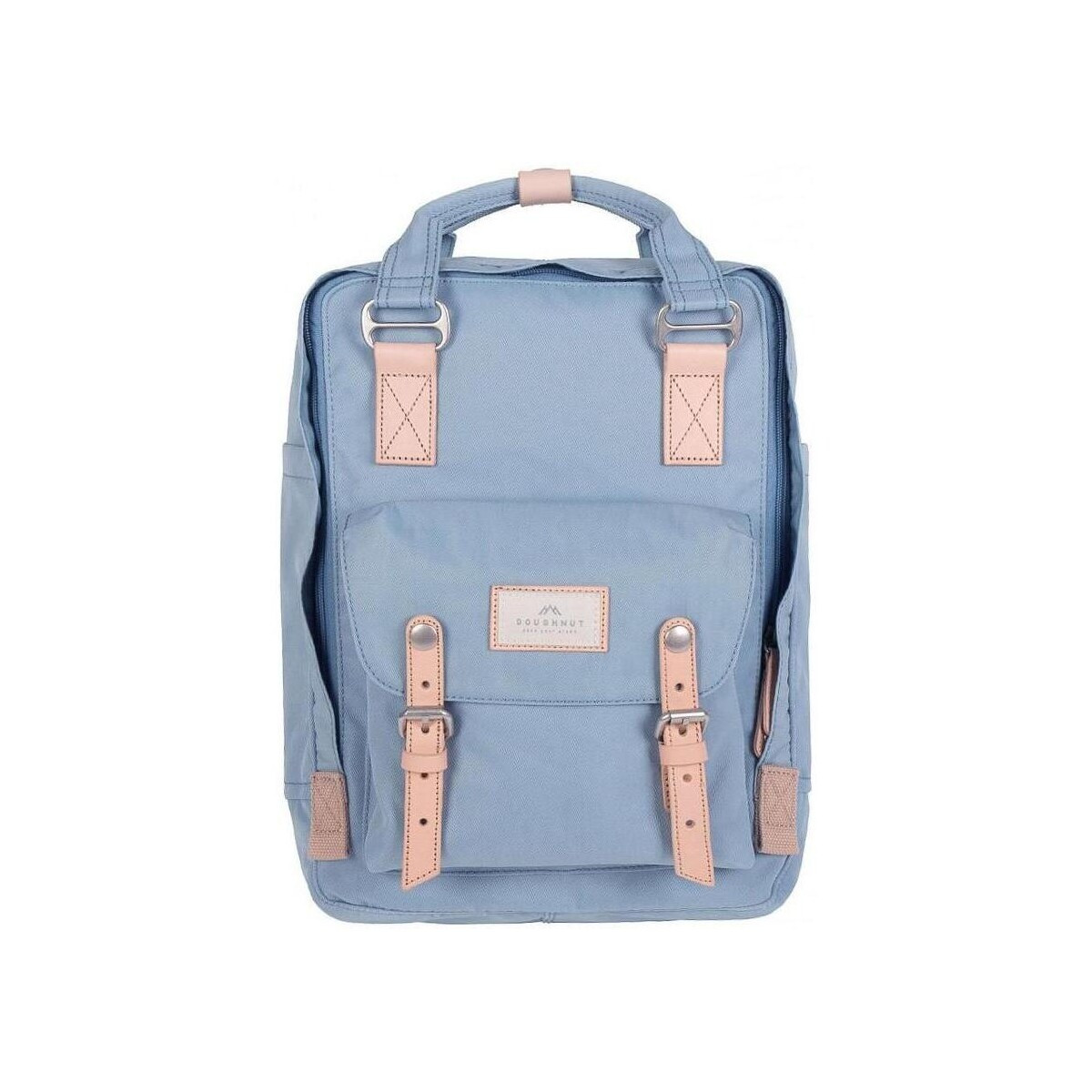 Doughnut  Macaroon Backpack - Light Blue  Modrá