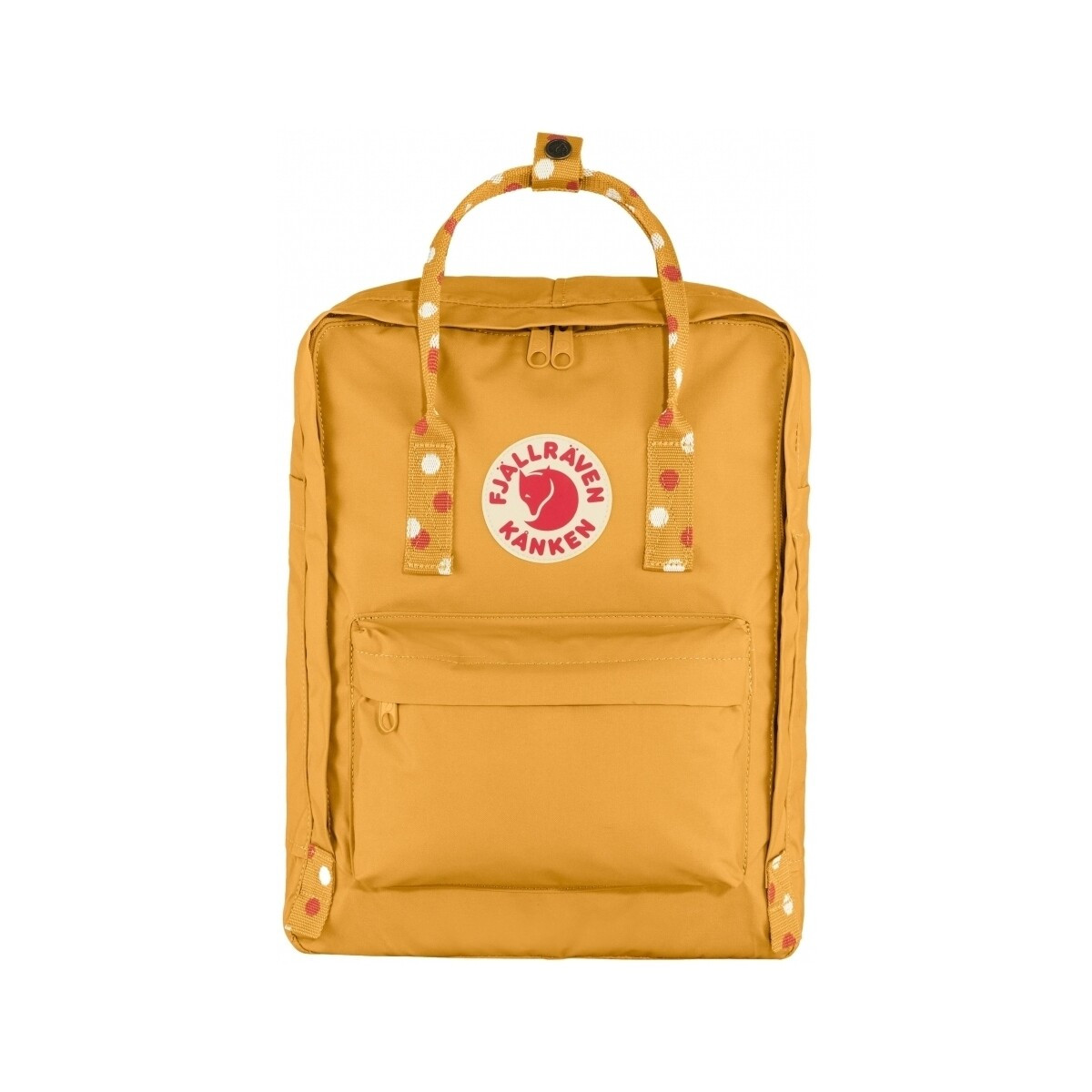 Fjallraven  FJÄLLRÄVEN Kanken Backpack - Ochre-Confetti Pattern  Žlutá