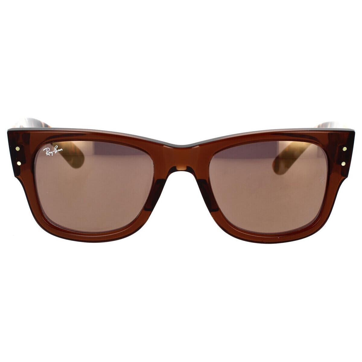 Ray-ban  Occhiali da Sole  Mega Wayfarer RB0840S 663693  Hnědá