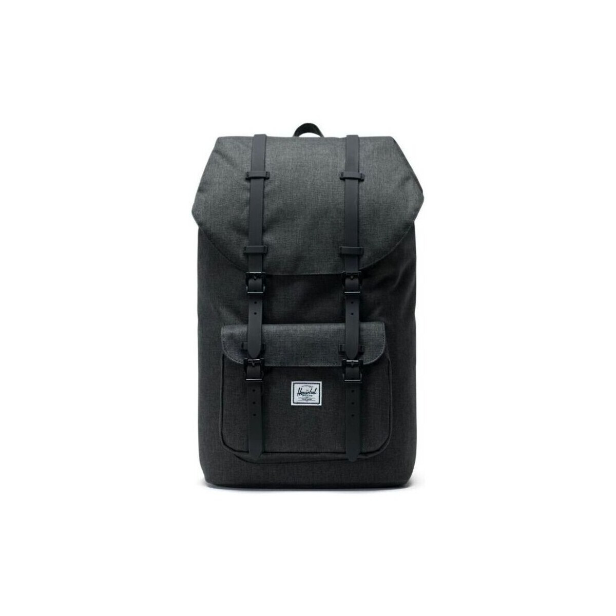 Herschel  Little America Backpack - Black Crosshatch  Černá