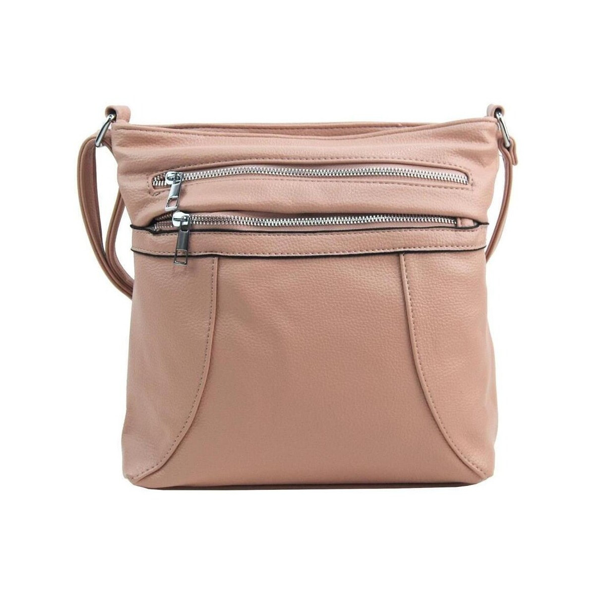 New Berry  Dámská crossbody kabelka HB-137 růžová  Růžová