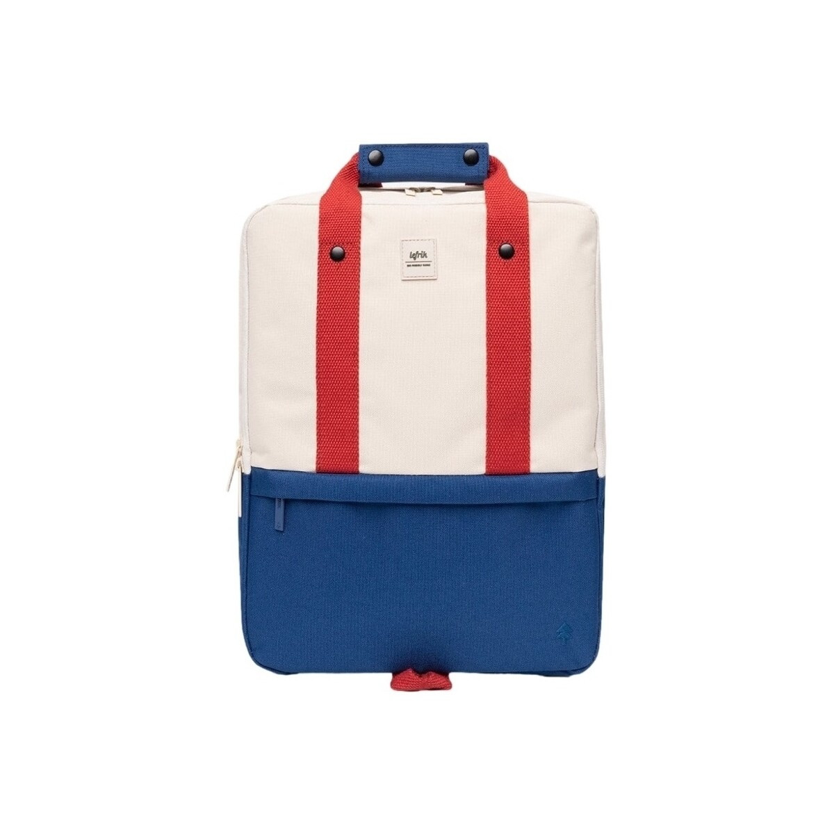 Lefrik  Smart Daily Backpack - Bauhaus/Block  Červená