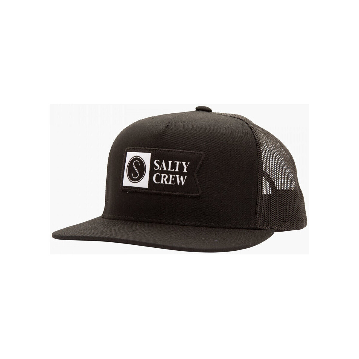 Salty Crew  Alpha twill trucker  Černá