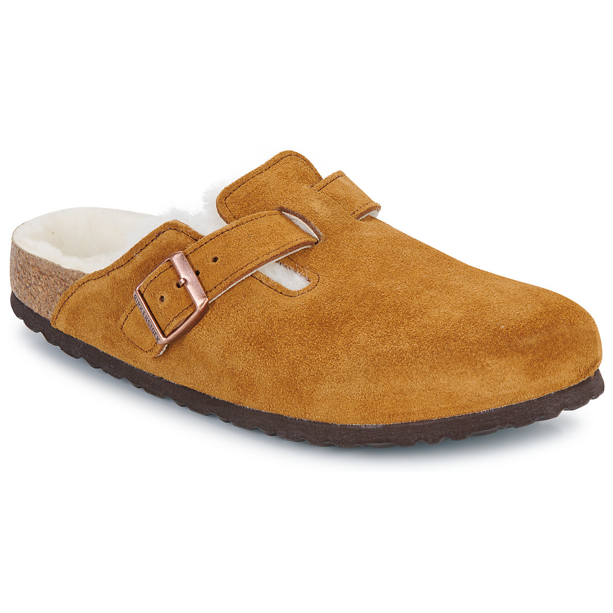 Birkenstock  Boston Shearling LEVE Mink LAF  Hnědá