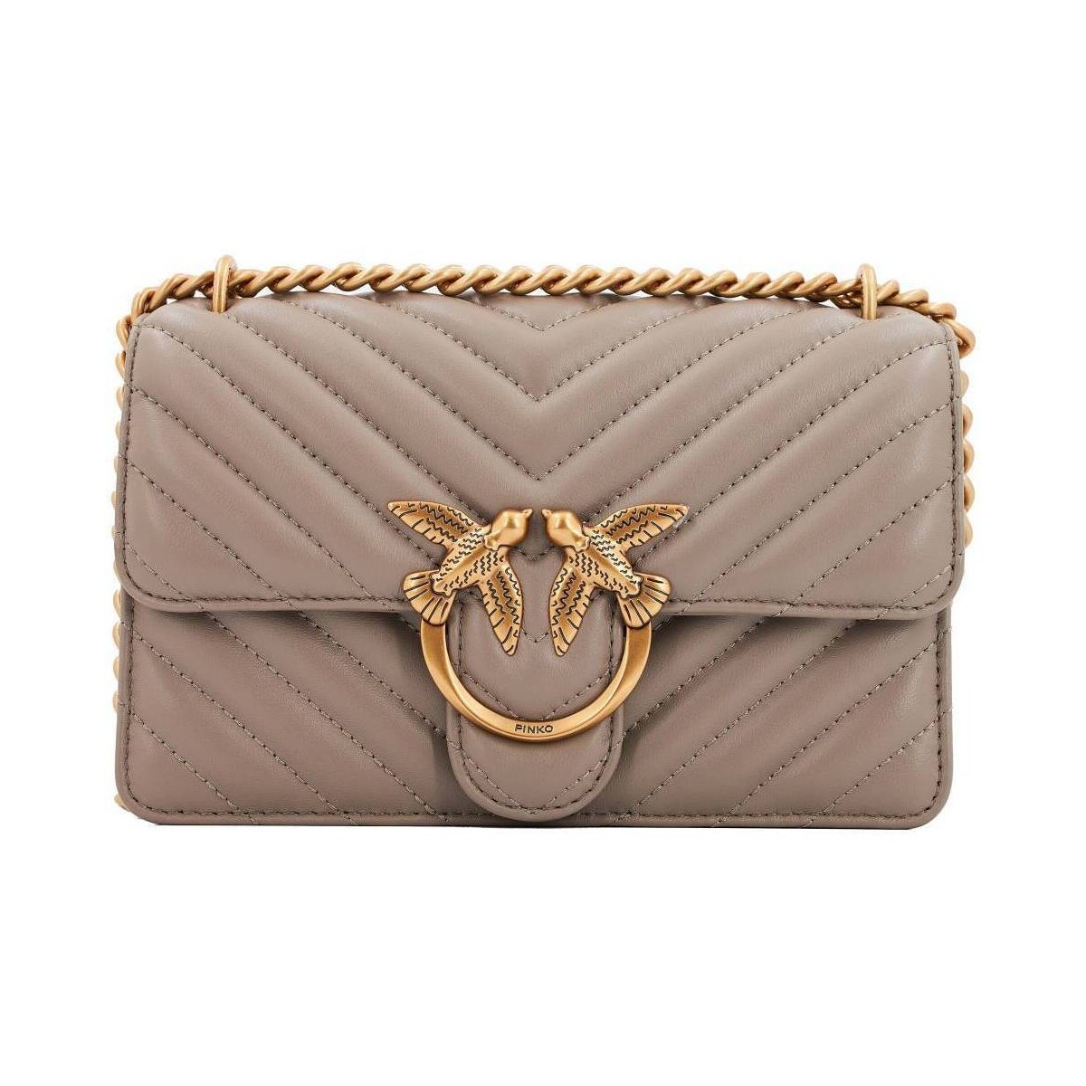 Pinko  LOVE ONE MINI DC SHEEP  Hnědá