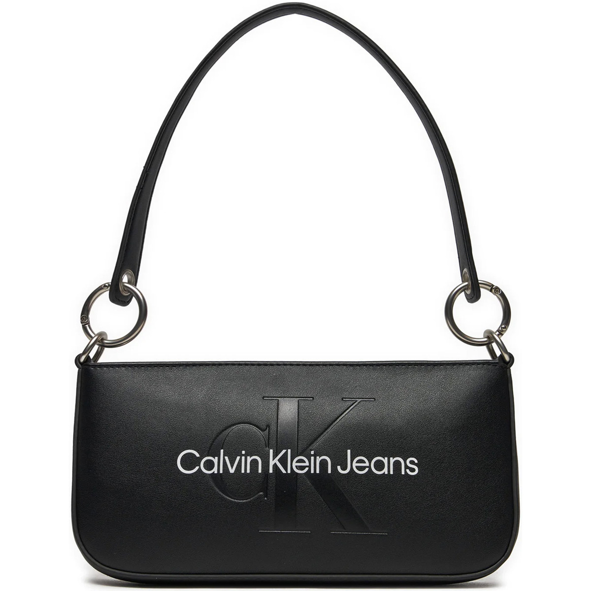 Calvin Klein Jeans  SCULPTED SHOULDER POUCH25 MONO K60K610679  Černá