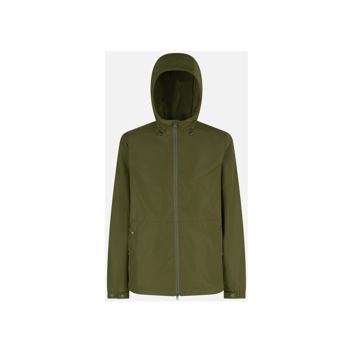 Geox  M LEITAN MID PARKA  Zelená