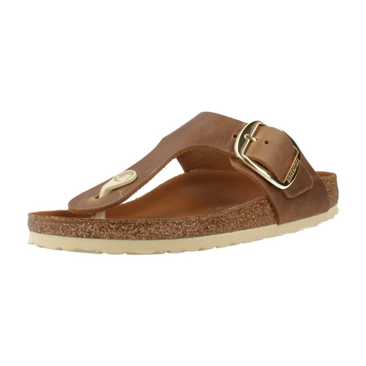 Birkenstock  GIZEH BIG BUCKLE OILED LE  Hnědá