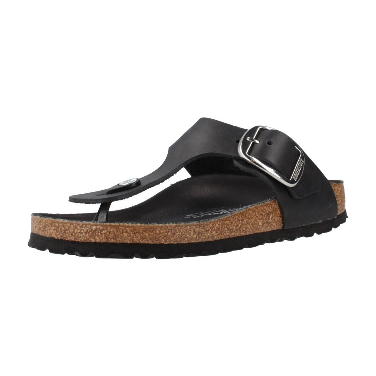 Birkenstock  GIZEH BIG BUCKLE OILED LE  Černá