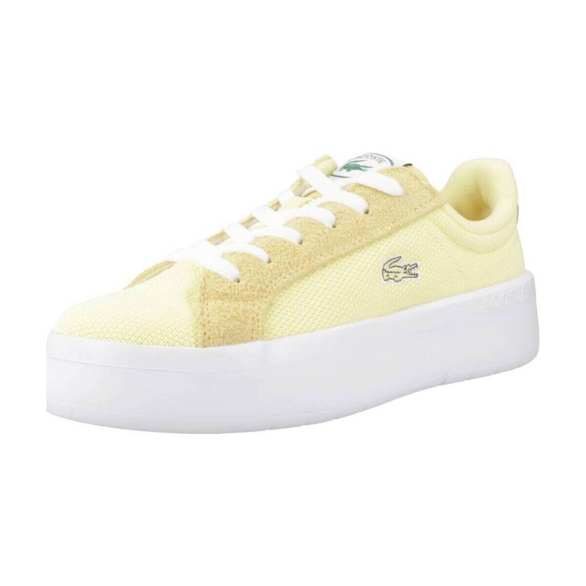 Lacoste  CARNABY PLATFORM LITE TEX  Žlutá