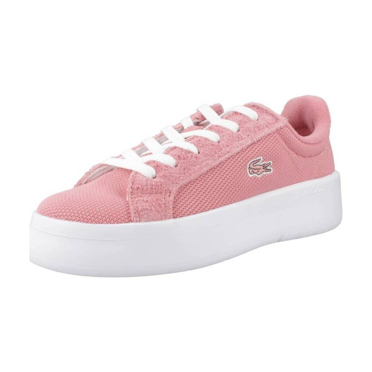 Lacoste  CARNABY PLATFORM LITE TEX  Růžová