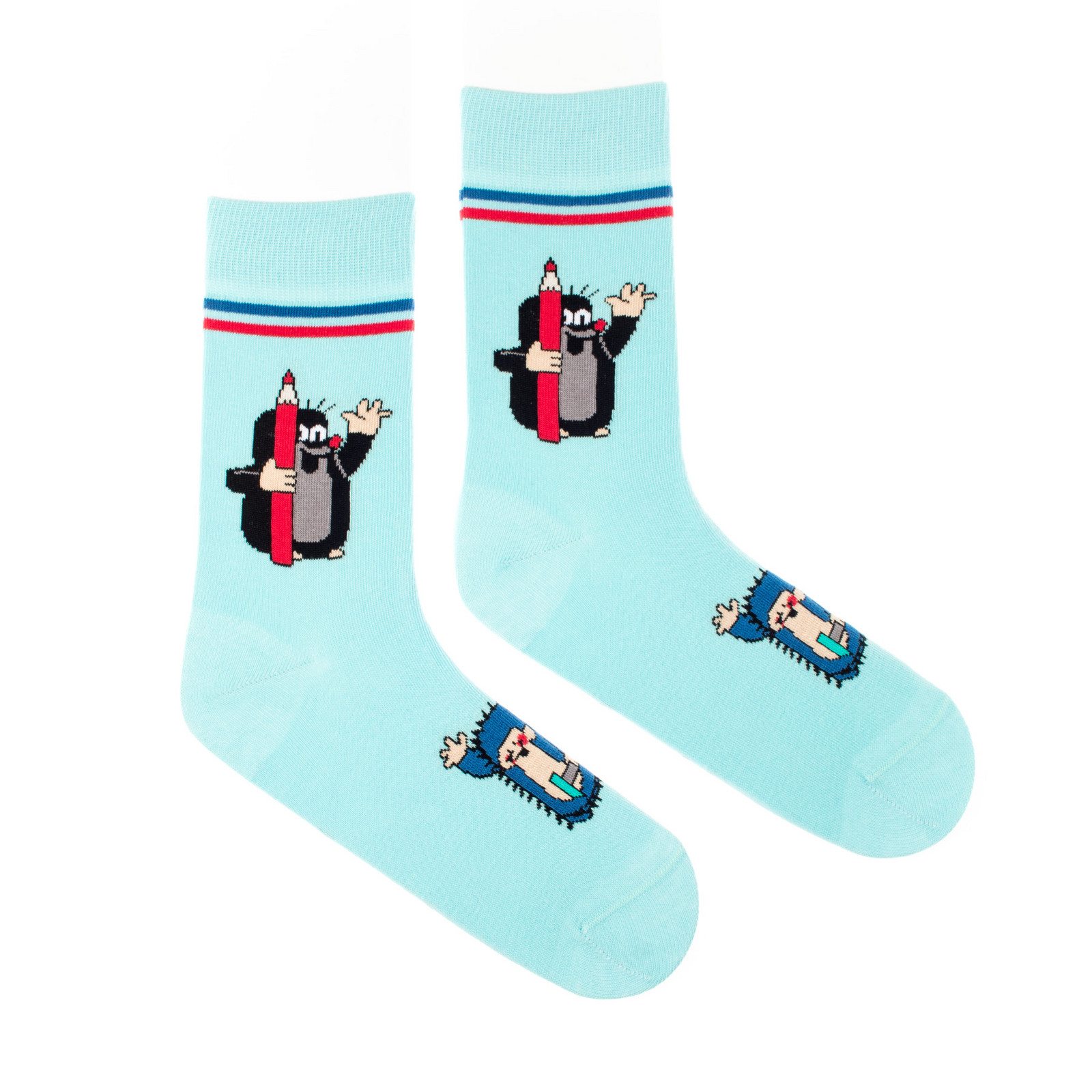 Ponožky Krtek s pastelkou Fusakle