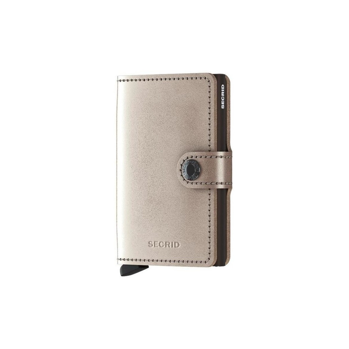 Secrid  Miniwallet Metallic - Champagne  Zlatá