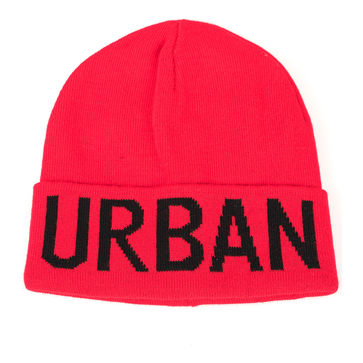 Les Hommes  UHA670 951U | Urban Knit Hat  Černá