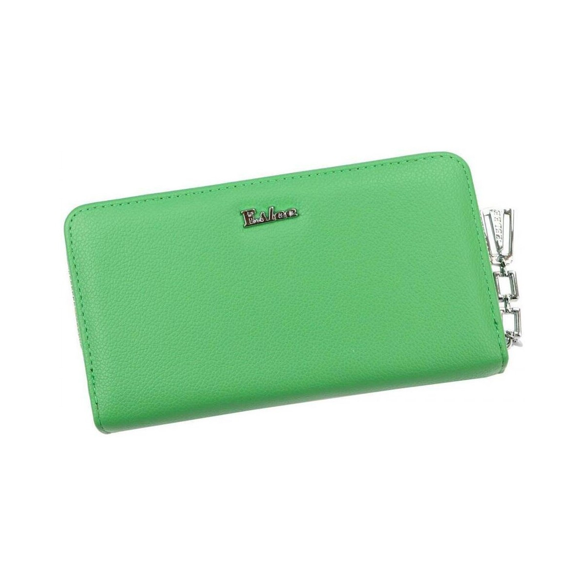 Eslee  praktická zelená matná dámská peněženka  Zelená