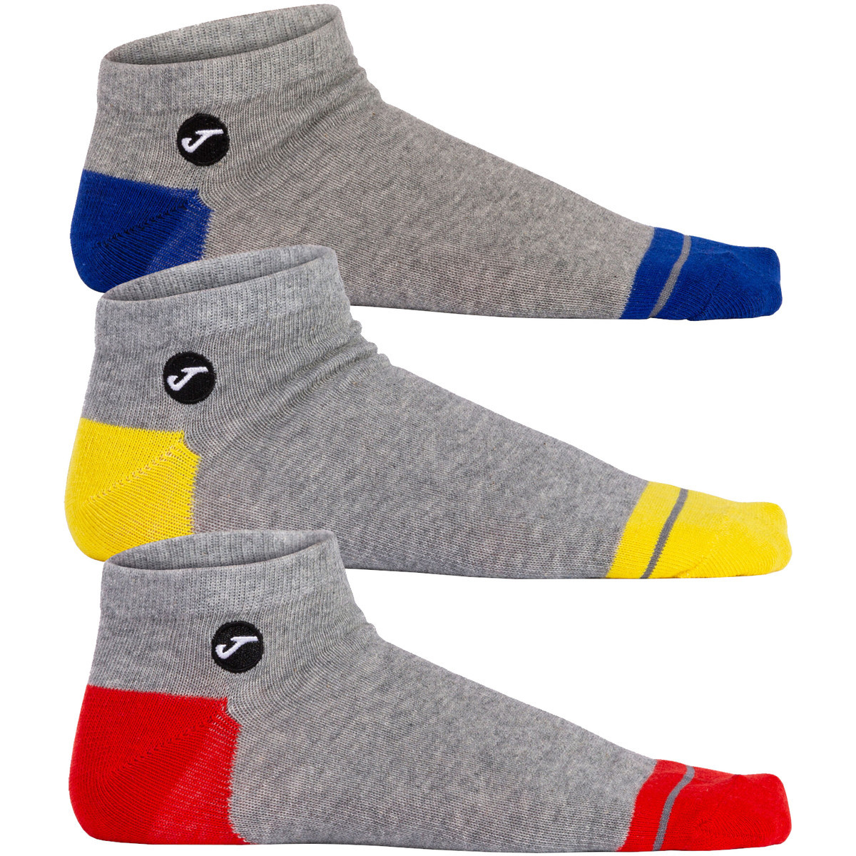 Joma  Gark 3PPK Socks  Šedá