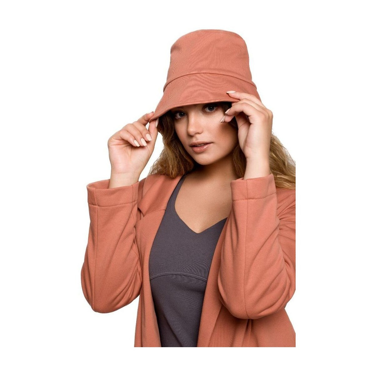 Bewear  Dámský klobouk Siegmar B214 cihlově červená  Červená