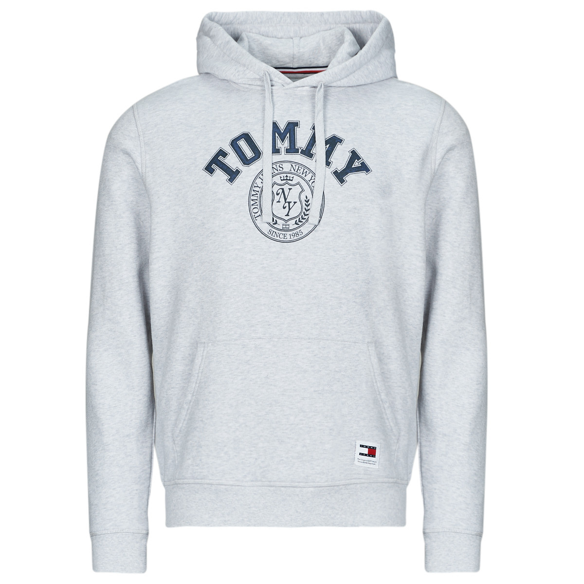 Tommy Jeans  TJM REG WASHED PREP EXPLR HOODIE  Šedá