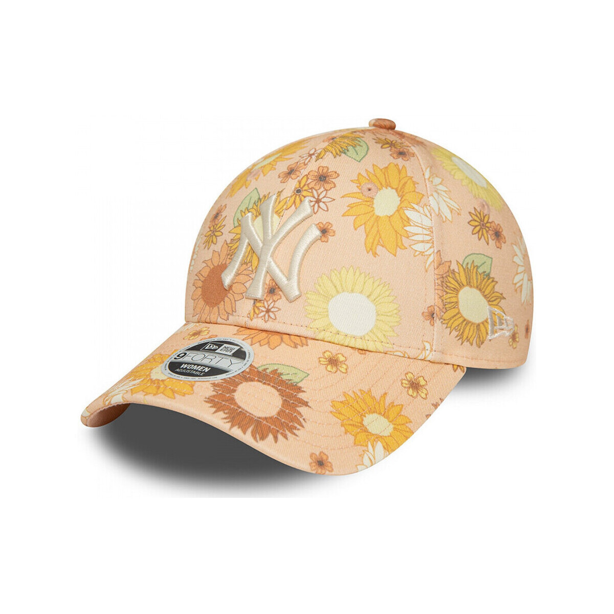 New-Era  Wmns floral aop 9forty neyyan  Oranžová