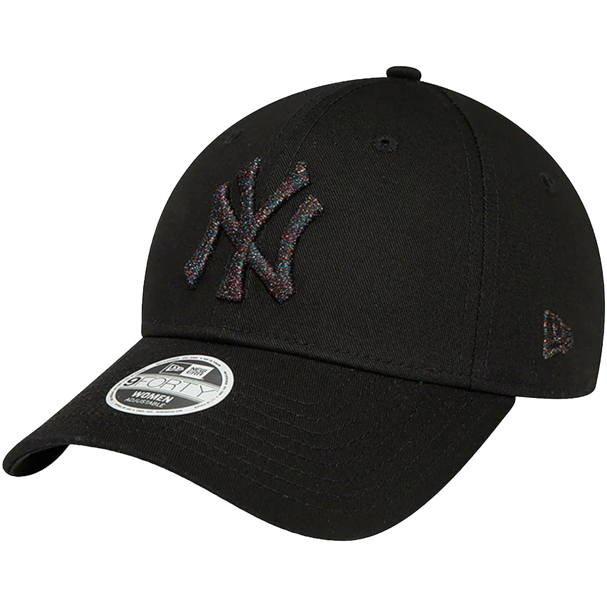 New-Era  9FORTY New York Yankees Metallic Logo Cap  Černá