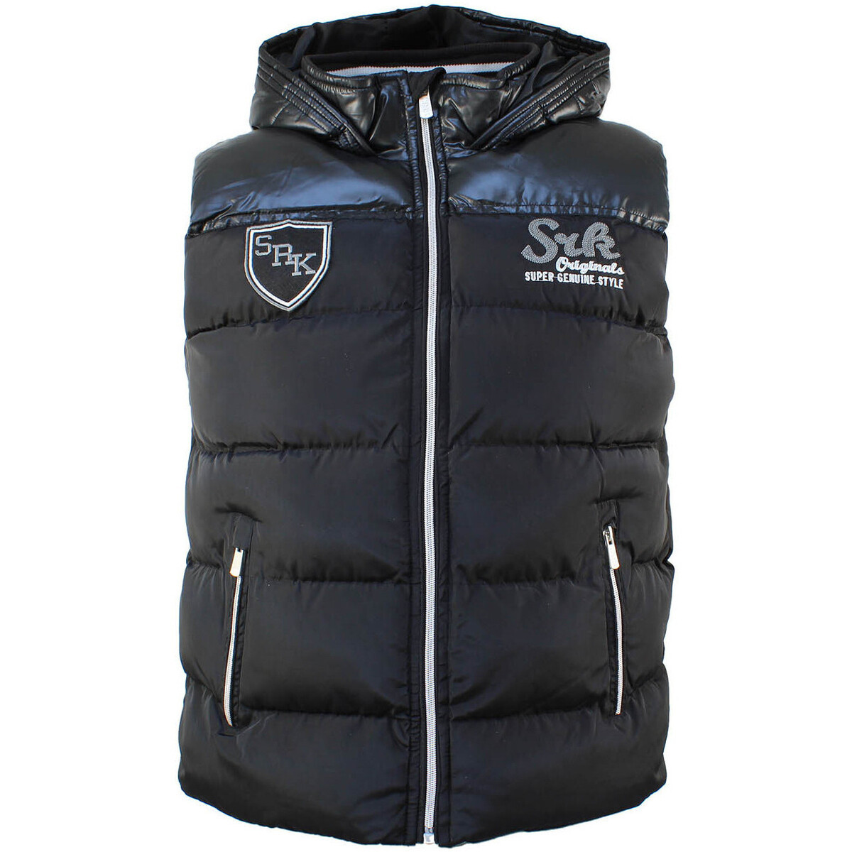 Srk  Doudoune sans manches homme CEDOZAL  Černá