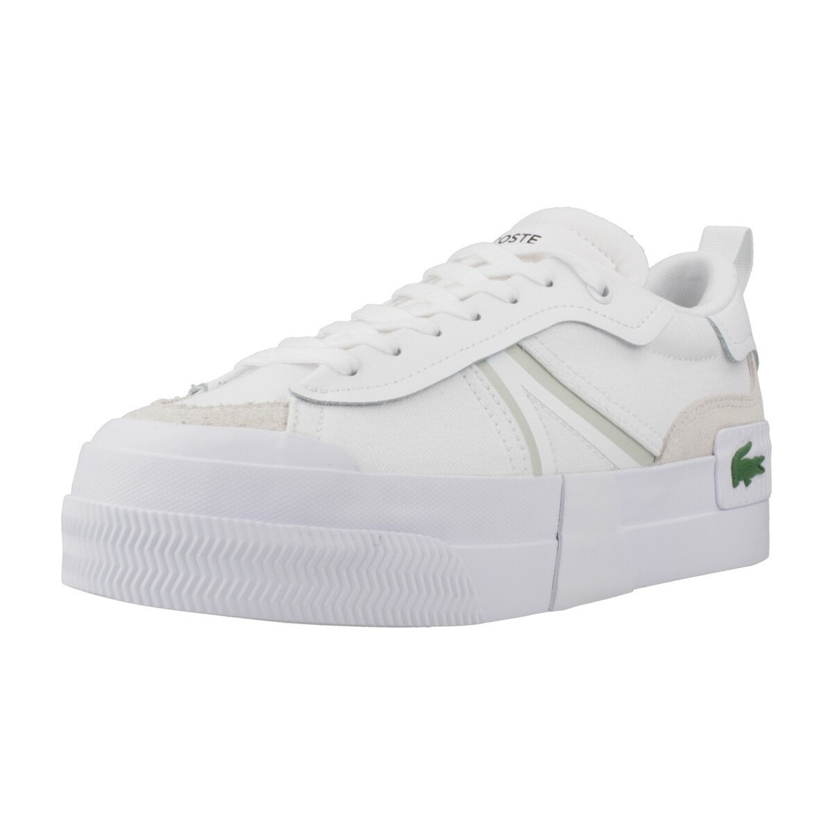 Lacoste  L004 PLATFORM CONTRASTED  Bílá