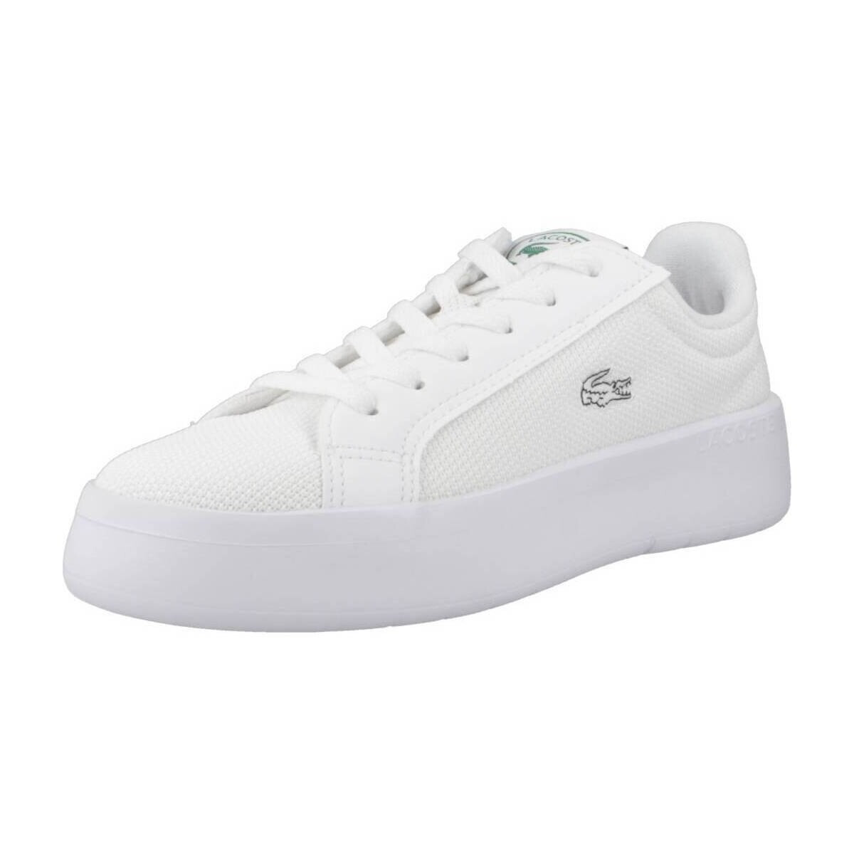 Lacoste  CARNABY PLATFORM LITE TEX  Bílá