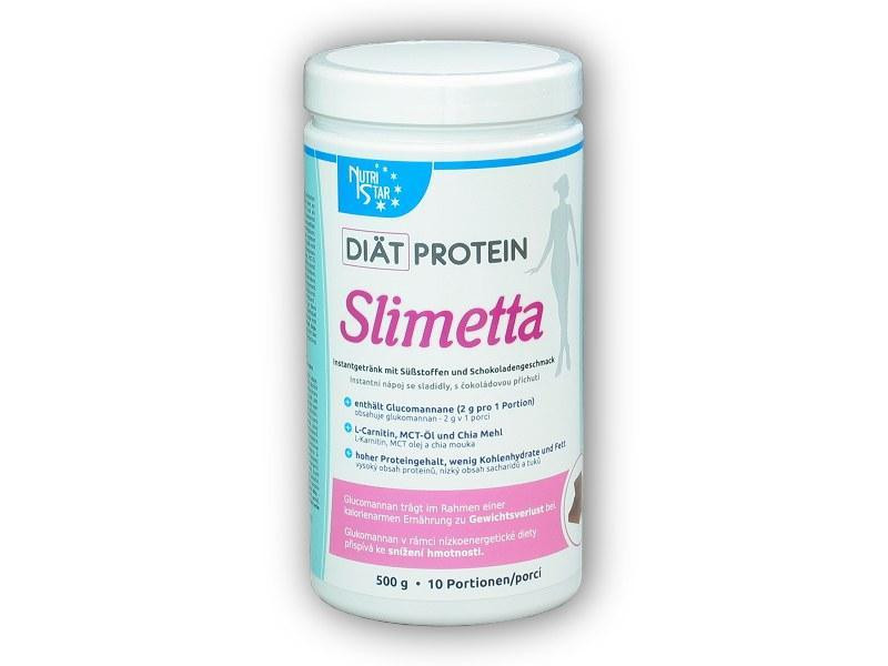 Nutristar Diet protein Slimetta 500g POUZE Jahoda (dostupnost 7 dní) (VÝPRODEJ)