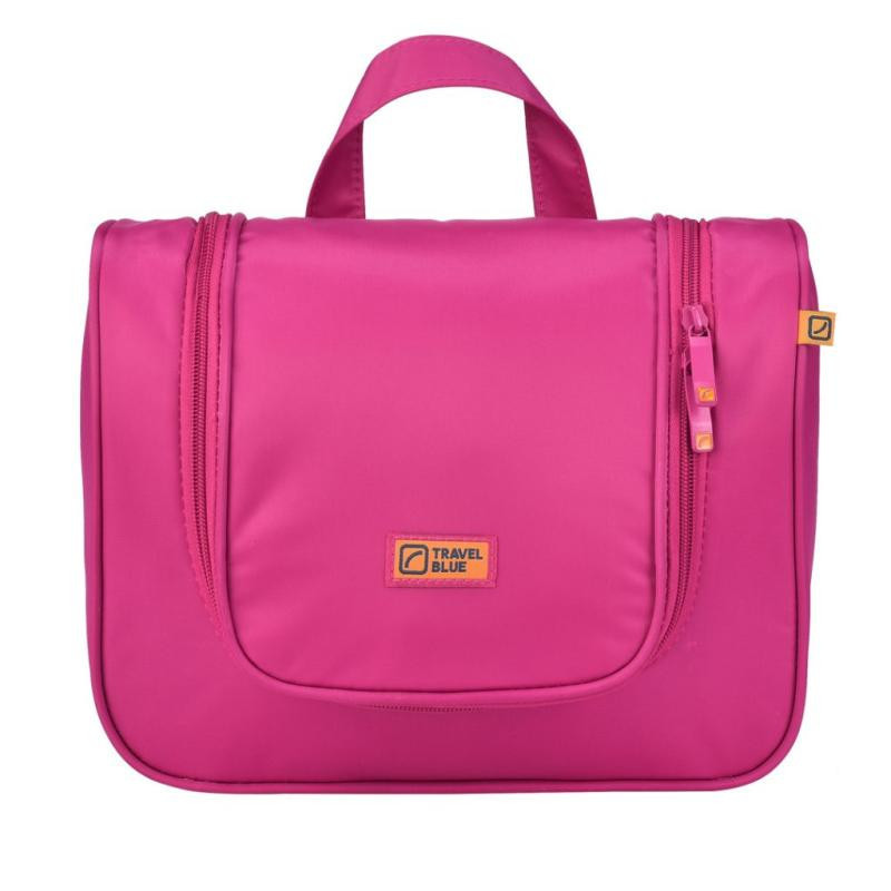 Travel Blue Wash Bag Large Fuchsia