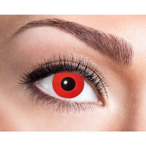 Barevné kontaktní čočky - červené