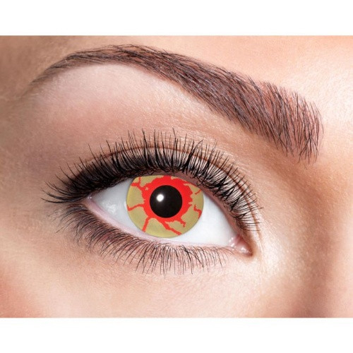 Barevné kontaktní čočky - krvavé