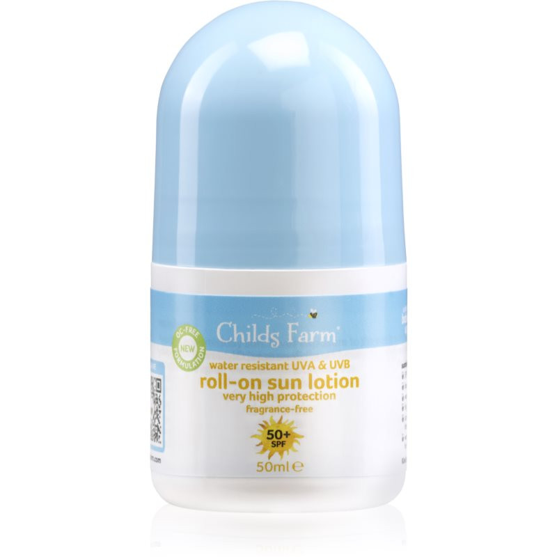 Childs Farm Roll On Sun Lotion opalovací krém roll-on SPF 50+ 50 ml