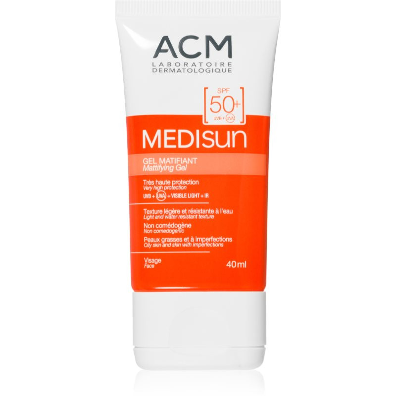 ACM Medisun ochranný matující krém na obličej SPF 50+ 40 ml