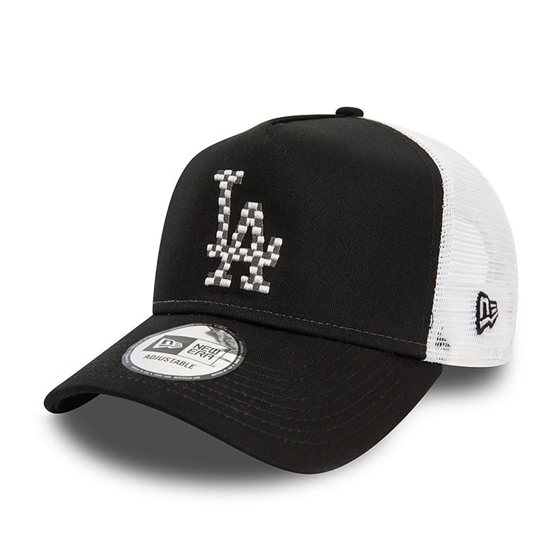 kšiltovka NEW ERA - 940 Af trucker MLB Seasonal infill trucker LOS ANGELES DODGERS (BLKGRA)